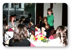 Florida State University Interview Etiquette featuring a networking and dining tutorial